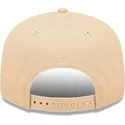 petten-plat-beige-snapback-9fifty-league-essential-van-new-york-yankees-mlb-van-new-era