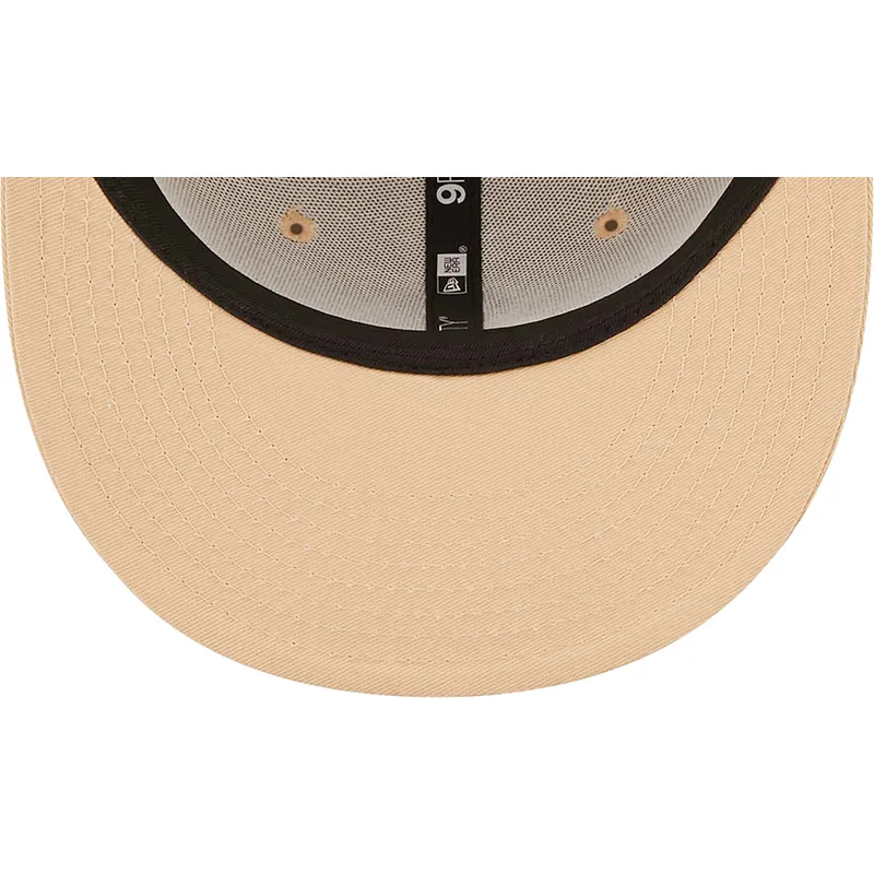 petten-plat-beige-snapback-9fifty-league-essential-van-new-york-yankees-mlb-van-new-era