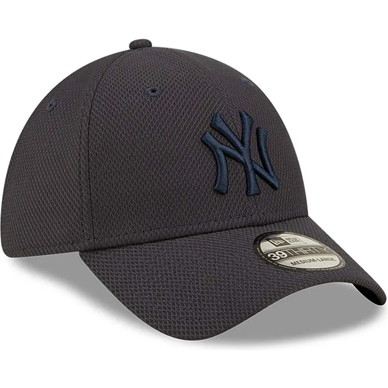 petten-gebogen-marineblauw-fitted-39thirty-diamond-era-van-new-york-yankees-mlb-van-new-era