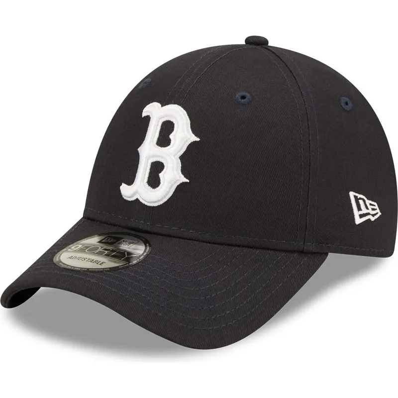 petten-gebogen-marineblauw-verstelbaar-9forty-league-essential-van-boston-red-sox-mlb-van-new-era petten-gebogen-marineblauw-verstelbaar-9forty-league-essential-van-boston-red-sox-mlb-van-new-era