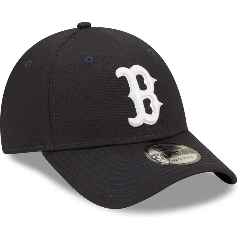 petten-gebogen-marineblauw-verstelbaar-9forty-league-essential-van-boston-red-sox-mlb-van-new-era petten-gebogen-marineblauw-verstelbaar-9forty-league-essential-van-boston-red-sox-mlb-van-new-era