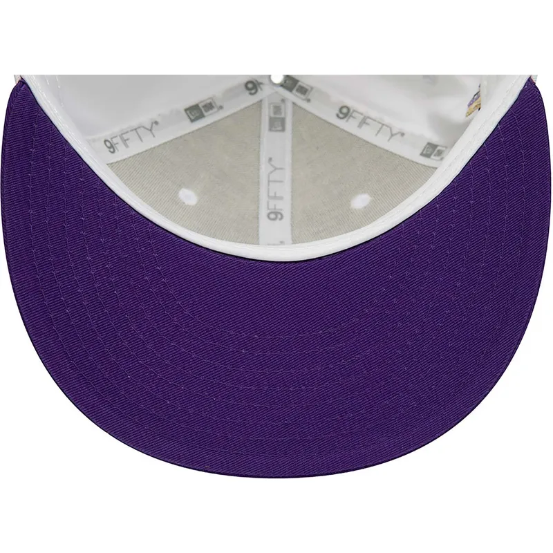 petten-plat-wit-snapback-9fifty-crown-patches-champions-van-los-angeles-lakers-nba-van-new-era