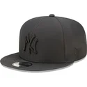 petten-plat-zwart-snapback-9fifty-gore-tex-van-new-york-yankees-mlb-van-new-era