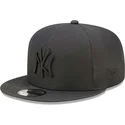 petten-plat-zwart-snapback-9fifty-gore-tex-van-new-york-yankees-mlb-van-new-era