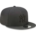 petten-plat-zwart-snapback-9fifty-gore-tex-van-new-york-yankees-mlb-van-new-era