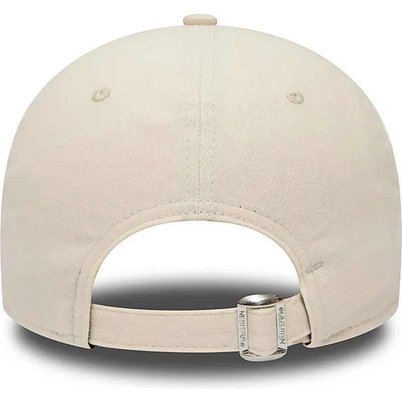 petten-gebogen-beige-verstelbaar-9forty-van-new-york-yankees-mlb-van-new-era