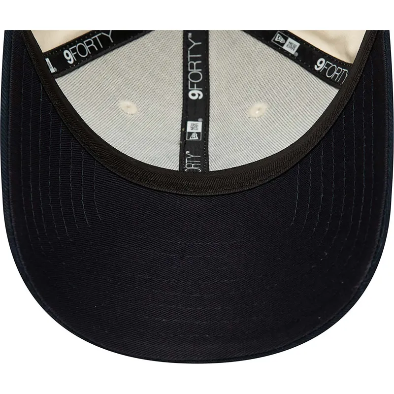 petten-gebogen-beige-verstelbaar-9forty-van-new-york-yankees-mlb-van-new-era