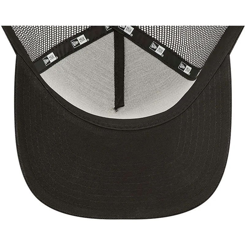 petten-gebogen-zwart-snapback-a-frame-tonal-mesh-van-chicago-white-sox-mlb-van-new-era