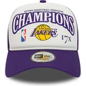 petten-gebogen-paars-snapback-a-frame-league-champions-van-los-angeles-lakers-nba-van-new-era