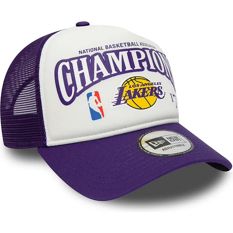 petten-gebogen-paars-snapback-a-frame-league-champions-van-los-angeles-lakers-nba-van-new-era