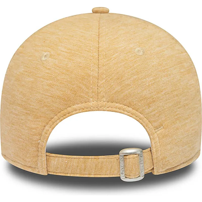 petten-gebogen-beige-verstelbaar-9forty-jersey-van-new-york-yankees-mlb-van-new-era