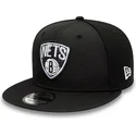 petten-plat-zwart-snapback-9fifty-print-infill-van-brooklyn-nets-nba-van-new-era