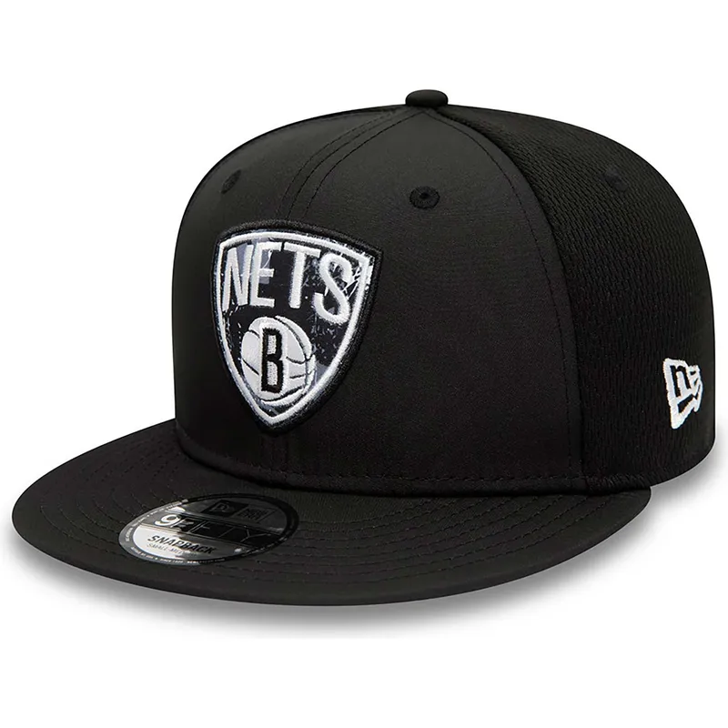 petten-plat-zwart-snapback-9fifty-print-infill-van-brooklyn-nets-nba-van-new-era