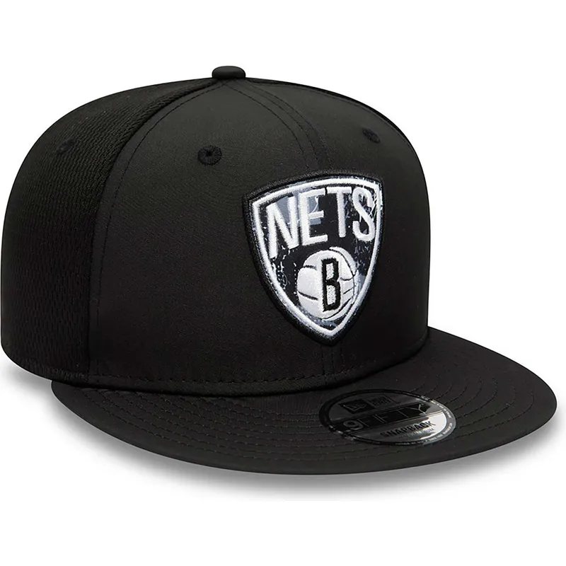 petten-plat-zwart-snapback-9fifty-print-infill-van-brooklyn-nets-nba-van-new-era