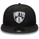 petten-plat-zwart-snapback-9fifty-print-infill-van-brooklyn-nets-nba-van-new-era