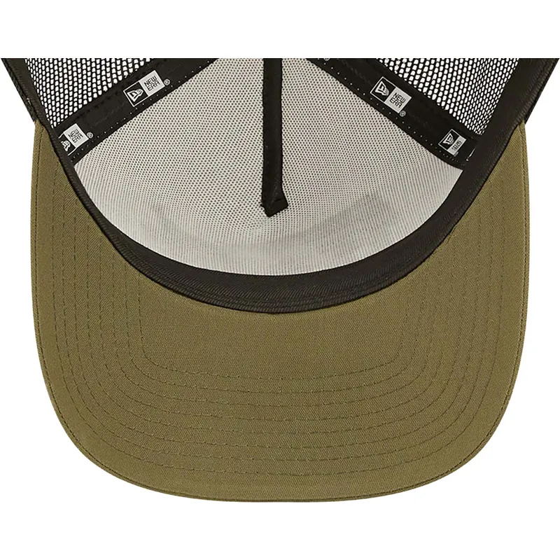 petten-gebogen-groen-snapback-texas-a-frame-us-state-wordmark-van-new-era