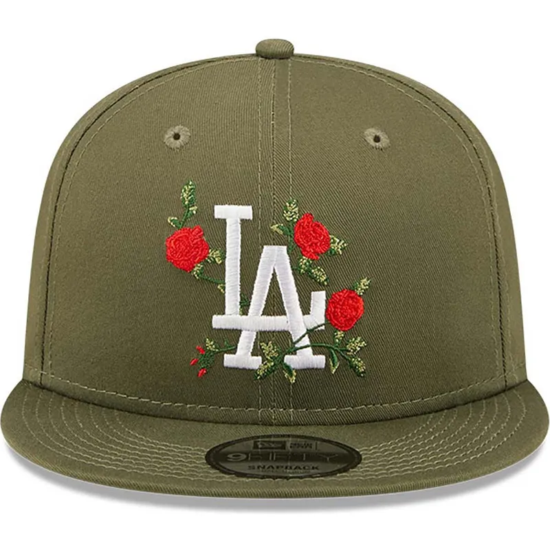 petten-plat-groen-snapback-9fifty-flower-van-los-angeles-dodgers-mlb-van-new-era petten-plat-groen-snapback-9fifty-flower-van-los-angeles-dodgers-mlb-van-new-era
