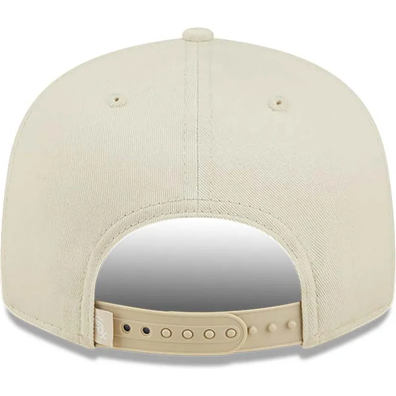 petten-plat-beige-snapback-9fifty-flower-van-chicago-white-sox-mlb-van-new-era petten-plat-beige-snapback-9fifty-flower-van-chicago-white-sox-mlb-van-new-era