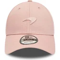 petten-gebogen-roze-verstelbaar-9forty-seasonal-van-mclaren-racing-formula-1-van-new-era