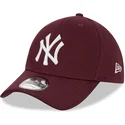 petten-gebogen-rood-fitted-39thirty-league-essential-van-new-york-yankees-mlb-van-new-era
