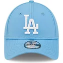 petten-gebogen-blauw-verstelbaar-voor-kinderen-9forty-league-essential-van-los-angeles-dodgers-mlb-van-new-era