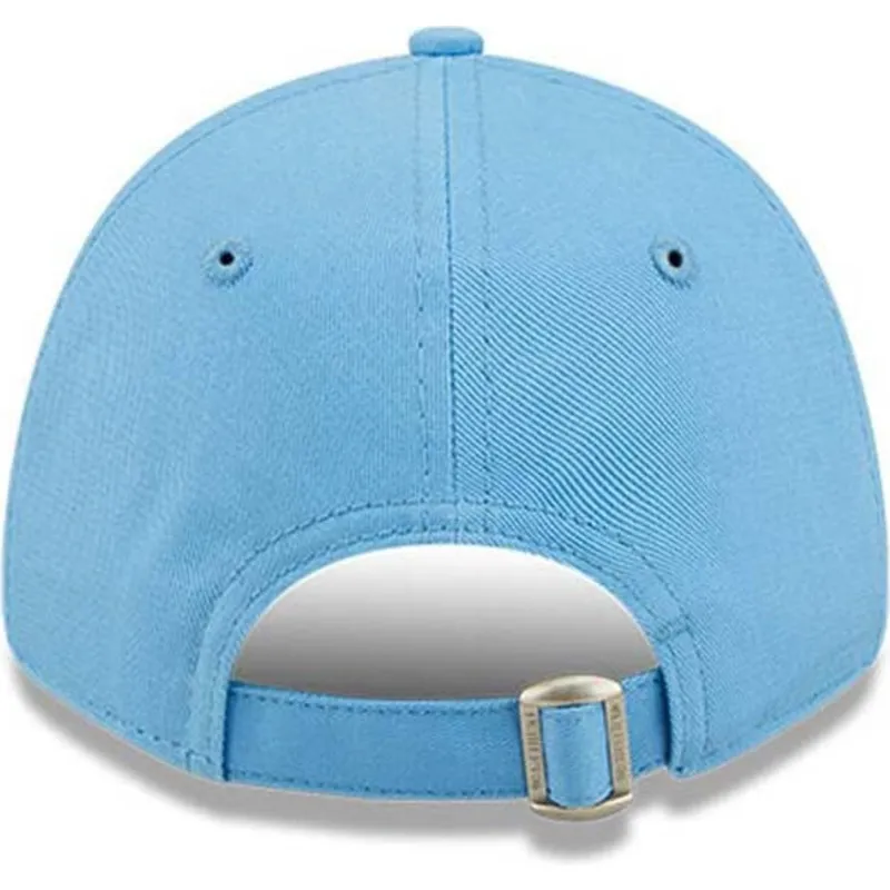 petten-gebogen-blauw-verstelbaar-voor-kinderen-9forty-league-essential-van-los-angeles-dodgers-mlb-van-new-era