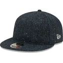 petten-plat-marineblauw-verstelbaar-9fifty-tweed-van-new-era