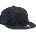 petten-plat-marineblauw-verstelbaar-9fifty-tweed-van-new-era