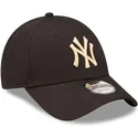 petten-gebogen-zwart-verstelbaar-9forty-league-essential-van-new-york-yankees-mlb-van-new-era