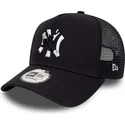 petten-gebogen-marineblauw-snapback-a-frame-team-camo-infill-van-new-york-yankees-mlb-van-new-era