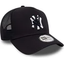 petten-gebogen-marineblauw-snapback-a-frame-team-camo-infill-van-new-york-yankees-mlb-van-new-era