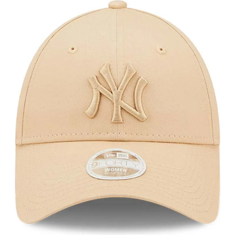 petten-gebogen-beige-verstelbaar-9forty-league-essential-van-new-york-yankees-mlb-van-new-era petten-gebogen-beige-verstelbaar-9forty-league-essential-van-new-york-yankees-mlb-van-new-era