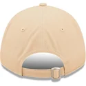 petten-gebogen-beige-verstelbaar-9forty-league-essential-van-new-york-yankees-mlb-van-new-era