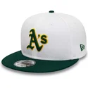 petten-plat-wit-snapback-rickey-henderson-9fifty-crown-patches-van-oakland-athletics-mlb-van-new-era