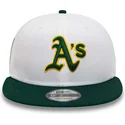 petten-plat-wit-snapback-rickey-henderson-9fifty-crown-patches-van-oakland-athletics-mlb-van-new-era