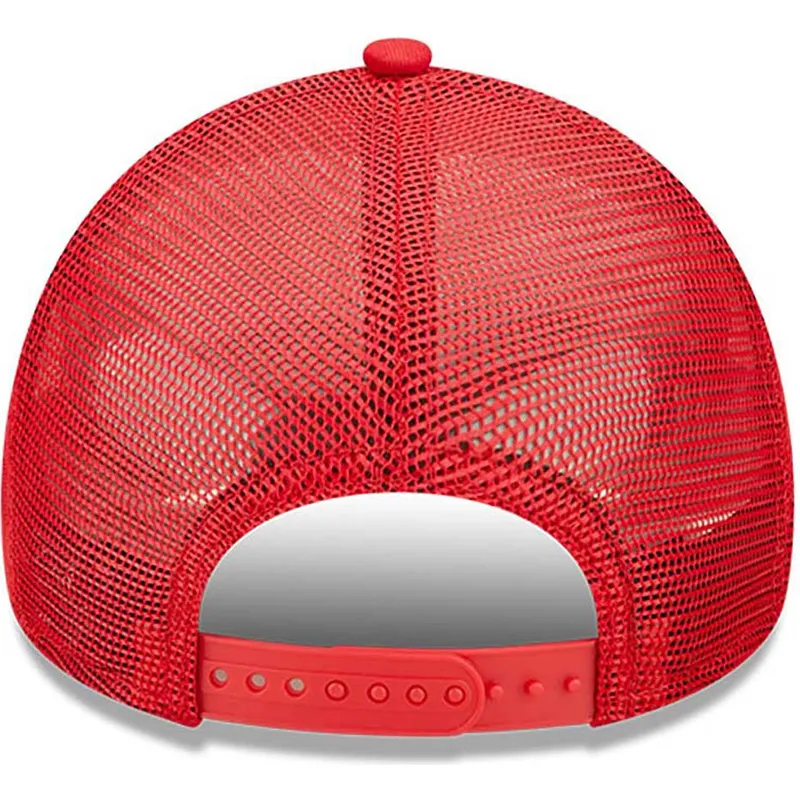 petten-gebogen-rood-snapback-a-frame-tonal-mesh-van-new-york-yankees-mlb-van-new-era petten-gebogen-rood-snapback-a-frame-tonal-mesh-van-new-york-yankees-mlb-van-new-era