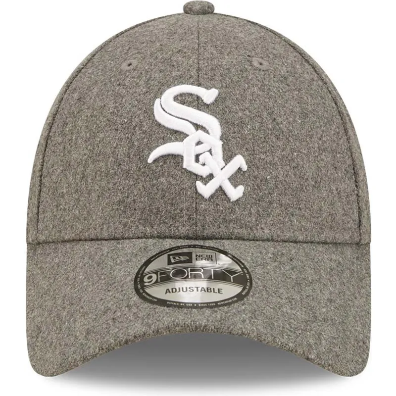 petten-gebogen-grijs-verstelbaar-9forty-the-league-melton-van-chicago-white-sox-mlb-van-new-era petten-gebogen-grijs-verstelbaar-9forty-the-league-melton-van-chicago-white-sox-mlb-van-new-era