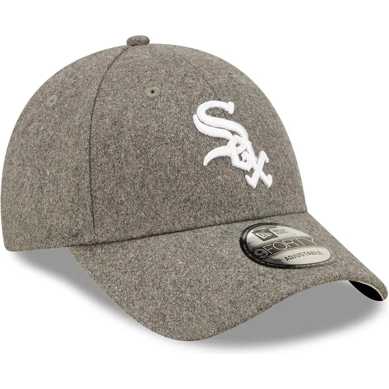 petten-gebogen-grijs-verstelbaar-9forty-the-league-melton-van-chicago-white-sox-mlb-van-new-era petten-gebogen-grijs-verstelbaar-9forty-the-league-melton-van-chicago-white-sox-mlb-van-new-era
