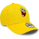 petten-gebogen-geel-verstelbaar-voor-kinderen-9forty-van-spongebob-spongebob-van-new-era