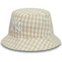 emmer-beige-tapered-gingham-van-new-era