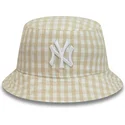 emmer-beige-tapered-gingham-van-new-era