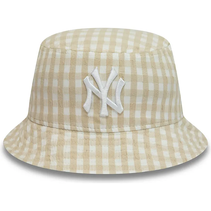 emmer-beige-tapered-gingham-van-new-era