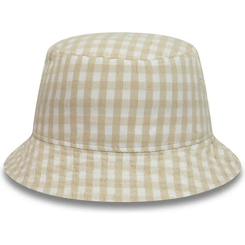 emmer-beige-tapered-gingham-van-new-era