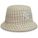 emmer-beige-tapered-gingham-van-new-era