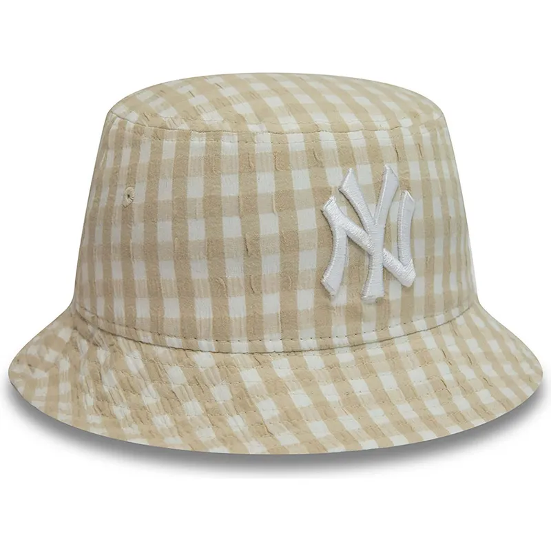 emmer-beige-tapered-gingham-van-new-era