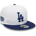 petten-plat-wit-snapback-9fifty-crown-patches-van-los-angeles-dodgers-mlb-van-new-era
