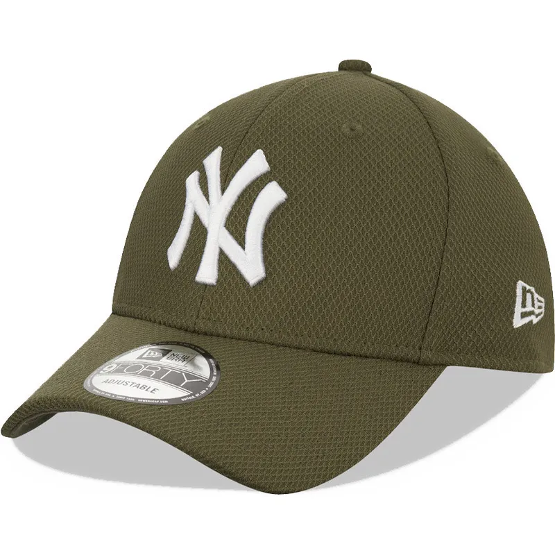 petten-gebogen-groen-verstelbaar-9forty-diamond-era-van-new-york-yankees-mlb-van-new-era petten-gebogen-groen-verstelbaar-9forty-diamond-era-van-new-york-yankees-mlb-van-new-era