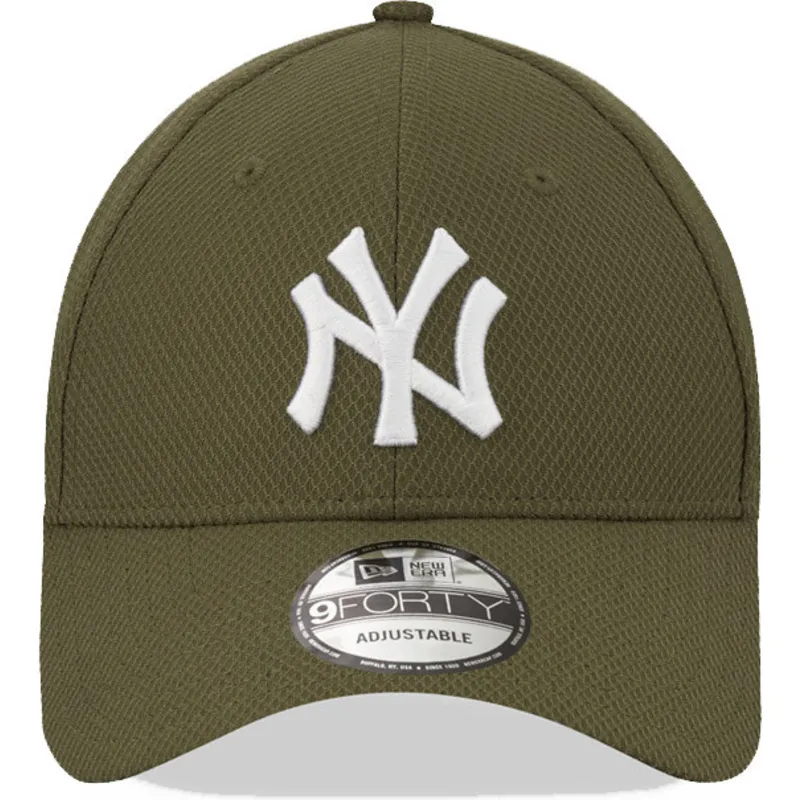 petten-gebogen-groen-verstelbaar-9forty-diamond-era-van-new-york-yankees-mlb-van-new-era petten-gebogen-groen-verstelbaar-9forty-diamond-era-van-new-york-yankees-mlb-van-new-era