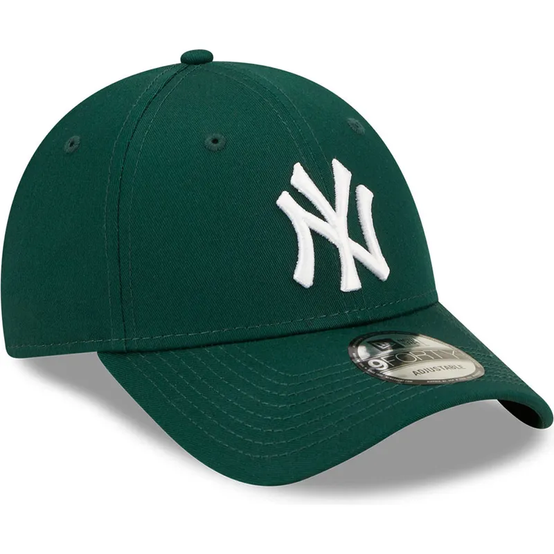petten-gebogen-groen-verstelbaar-9forty-league-essential-van-new-york-yankees-mlb-van-new-era petten-gebogen-groen-verstelbaar-9forty-league-essential-van-new-york-yankees-mlb-van-new-era