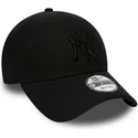 petten-gebogen-zwart-verstelbaar-9forty-diamond-era-van-new-york-yankees-mlb-van-new-era